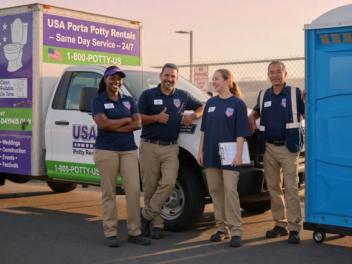 Porta Potty Rental company in Woodland Hills, CA